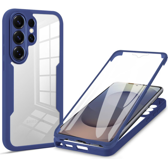 Techsuit - Colorverse 360 Series + Screen Protector - Samsung Galaxy S26 Ultra - Blue