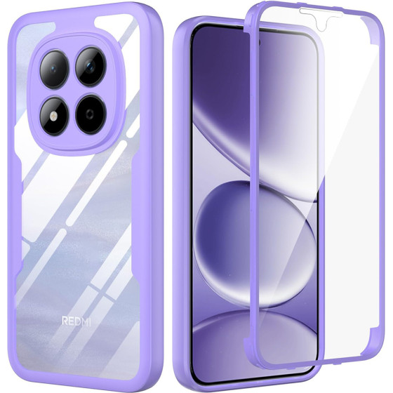 Techsuit - Colorverse 360 Series + Screen Protector - Xiaomi Redmi Note 15 Pro 5G - Purple