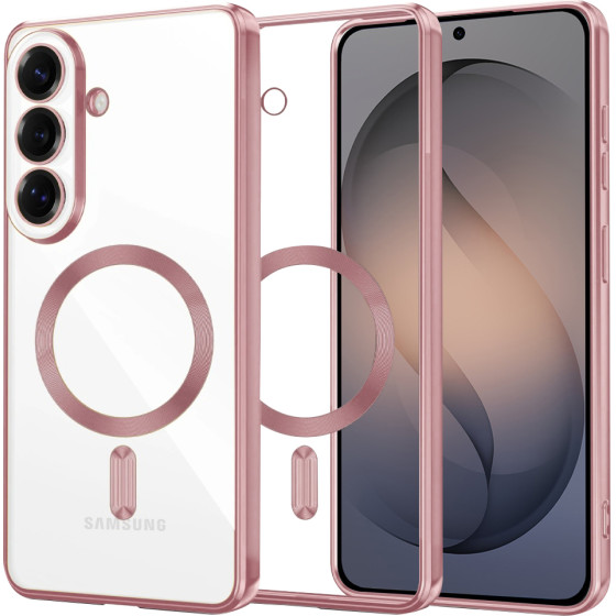 Techsuit - Luxury Crystal Magsafe - Samsung Galaxy S26 - Pink
