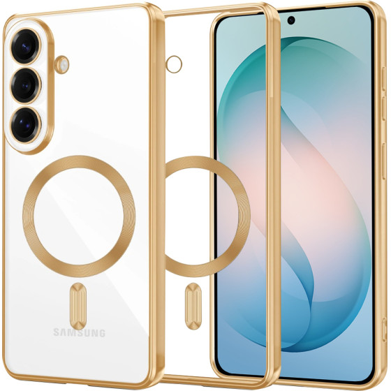Techsuit - Luxury Crystal Magsafe - Samsung Galaxy S26 Plus - Gold