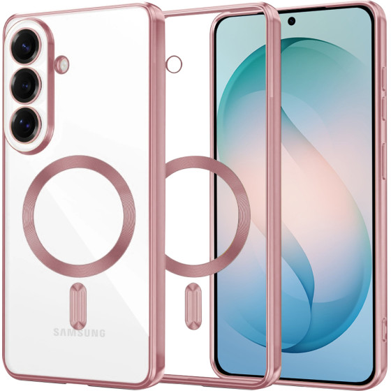 Techsuit - Luxury Crystal Magsafe - Samsung Galaxy S26 Plus - Pink