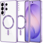Techsuit - Luxury Crystal Magsafe - Samsung Galaxy S26 Ultra - Light Purple