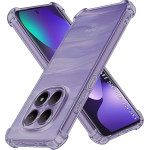 Techsuit - Shockproof Clear Silicone - Xiaomi Redmi Note 15 5G / Note 15 4G / Poco M8 5G - Smoke Black