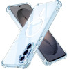 Techsuit - Shockproof Clear Silicone Magsafe - Samsung Galaxy S26 - Clear