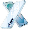 Techsuit - Shockproof Clear Silicone Magsafe - Samsung Galaxy S26 Plus - Clear