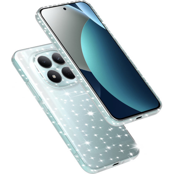 Techsuit - Sparkleskin Series - Xiaomi Redmi Note 15 Pro 5G - Clear