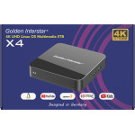 Golden Media Golden Interstar X4 - 4K H.265 Iptv Box Linux