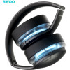 BWOO Anc Wireless Headphone Premuim Sound Quality BW587 Black