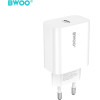 BWOO Wall Charger CDA233 Pd 20W 1x USB-C white