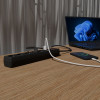 Gembird Power Strip With Usb charger, 5 sockets, 1.5 m, 2x USB, Black - (SPG5-U2-5-02)