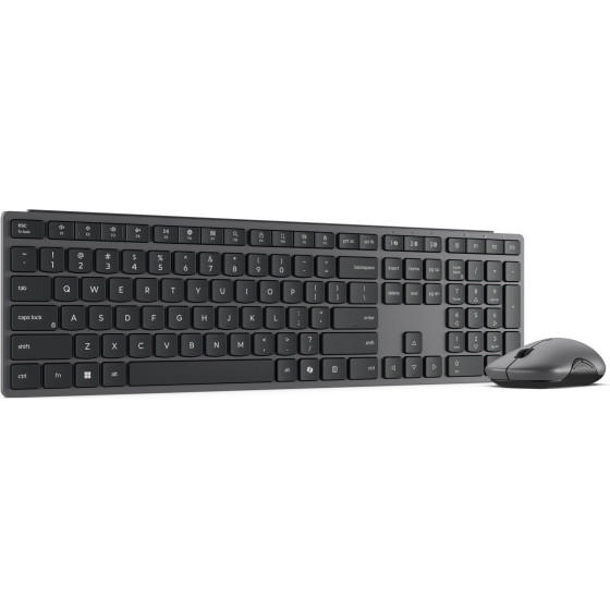 Lenovo 700 Modern Keyboard Mouse Included Office Rf Wireless + Bluetooth Us English Grey - (GX31S04959)