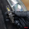AMiO - ��������� Led F25 Pro Black Edition H4/H19 70W 12-24V Full Can Bus �� ����������� 8000lm �� ����� ����� 6000K ��� ��������� ���������� & ������� - ��� 2 ���. (04719/AM) - (04719)