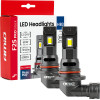 AMiO - ��������� Led F25 Pro Black Edition HB3 (9005) 68W 12-24V Full Can Bus �� ����������� 7646lm �� ����� ����� 6000K ��� ��������� ���������� & ������� - ��� 2 ���. (04722/AM) - (04722)