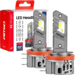 AMiO - ��������� Led ����� ������ ����� H15 ���� PGJ23t-1 ���� ����������� 12V �������� 45W (4400lm) X5 Series Winger 6000K Plug & Play ��� ��������� ���������� - 2 ���. (04685/AM) - (04685)