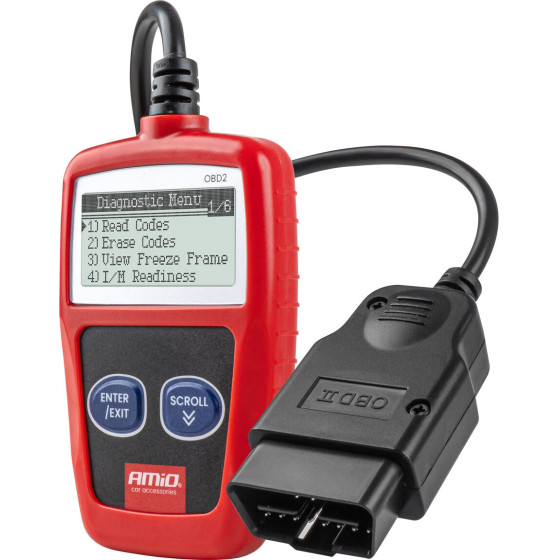 AMiO - ����������� ����������� Obd 2 ����� V300 ���� ����������� 8-18V �� ����� Lcd 128x64 Pixels ��� ��������� ���������� - 1 ���. (04729/AM) - (04729)