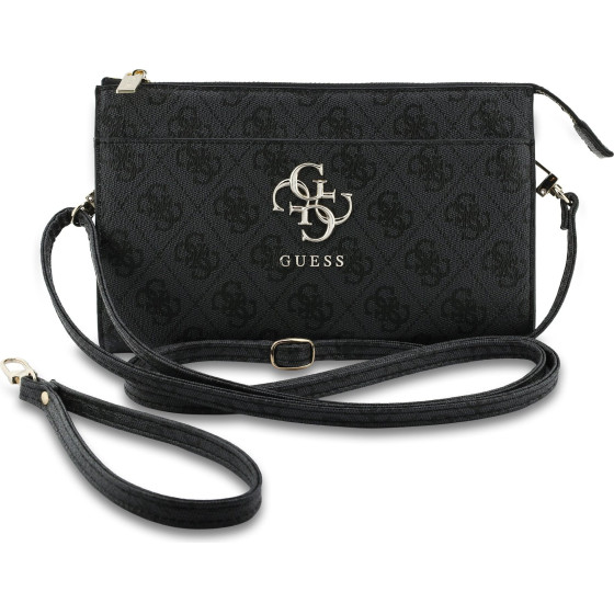 Guess Pu 4G Metal Logo Phone Bag Black - (GUWPO5P4GP4GLK)