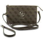 Guess Pu 4G Metal Logo Phone Bag Brown - (GUWPO5P4GP4GLW)