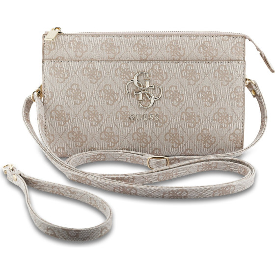 Guess Pu 4G Metal Logo Phone Bag Pink - (GUWPO5P4GP4GLP)