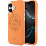Guess Pu Perforated 4G Logo Magsafe Case For Iphone 17 Orange - (GUHMP17S5PG4SRGO)