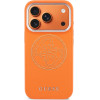 Guess Pu Perforated 4G Logo Magsafe Case For Iphone 17 Pro Max Orange - (GUHMP17X5PG4SRGO)