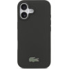 LACOSTE Iconic Petit Pique Magsafe Case + Wallet For Iphone 17 Black - (LCHMBWP17SPLAK)