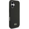 LACOSTE Iconic Petit Pique Magsafe Case + Wallet For Iphone 17 Black - (LCHMBWP17SPLAK)