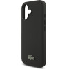 LACOSTE Iconic Petit Pique Magsafe Case + Wallet For Iphone 17 Black - (LCHMBWP17SPLAK)