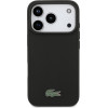 LACOSTE Iconic Petit Pique Magsafe Case + Wallet For Iphone 17 Pro Black - (LCHMBWP17LPLAK)