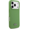 LACOSTE Iconic Petit Pique Magsafe Case + Wallet For Iphone 17 Pro Green - (LCHMBWP17LPLAN)