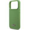 LACOSTE Iconic Petit Pique Magsafe Case + Wallet For Iphone 17 Pro Green - (LCHMBWP17LPLAN)