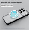 Nillkin Super Frosted Pro Magnetic Back Cover For Poco F8 Pro Transparent Black - (57983129433)