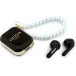 Guess Earphones Tws Pearl Strap Black - (GUTWSLD2HSPEK)