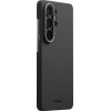 Pitaka Case Edge Case Magsafe For Samsung Galaxy S26 Ultra Black/Grey Twill - (KS2601U)