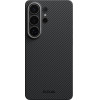 Pitaka Case Edge Case Magsafe For Samsung Galaxy S26 Ultra Black/Grey Twill - (KS2601U)