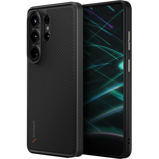 UNIQ Case Keva For Samsung Galaxy S26 Ultra Magclick Charging Black - (UNIQ-GS26UHYB-KEVAMCBLK)
