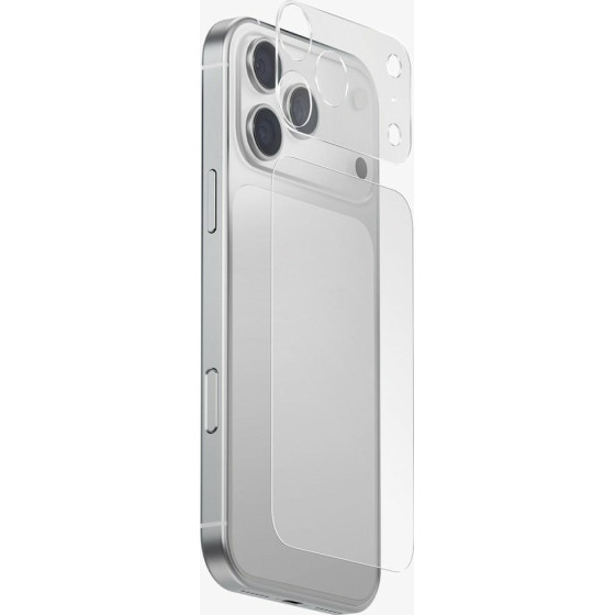 UNIQ Ochrona Modulu Aparatu i Tylnego Panelu Optix Aeroshield+ Camera Module Protector Do Iphone 17 Pro Przezroczysty - (UNIQ-IP6.3P(2025)-AERSPCMPFCLR)