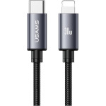 Usams Cable U91 30W USB-C To Lightning 1m Tarnish - (SJ770USB01)