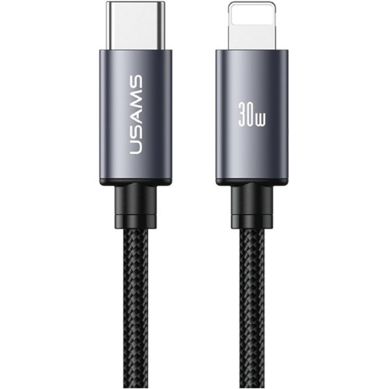 Usams Cable U91 30W USB-C To Lightning 1m Tarnish - (SJ770USB01)