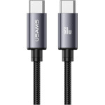 Usams Cable U91 60W USB-C To USB-C 1m Tarnish - (SJ769USB01)