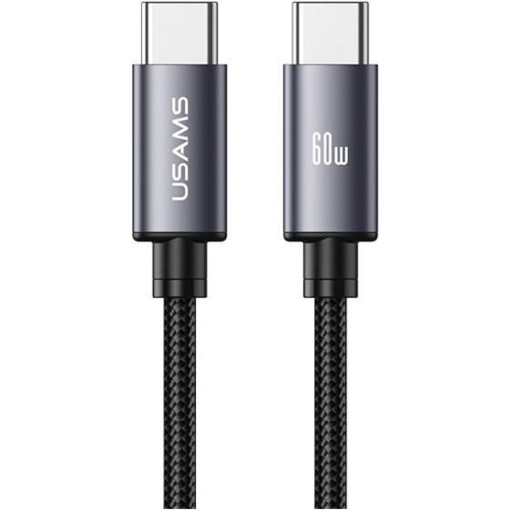Usams Cable U91 60W USB-C To USB-C 1m Tarnish - (SJ769USB01)