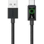 Usams Cable U92 18W USB-C To USB-A 1.2m Black - (SJ772USB01)