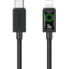 Usams Cable U92 30W USB-C To Lightning 1.2m Black - (SJ774USB01)