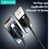 Usams Cable U94 12W Lightning To USB-A 1m Black - (SJ778USB01)
