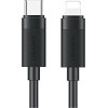 Usams Cable U94 30W USB-C To Lightning 1m Black - (SJ781USB01)