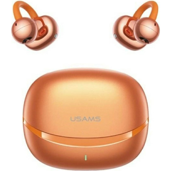 Usams Headphones Tws R03 Echo Clip-On Bluetooth 6.0 Wireless Orange - (BHR0302)