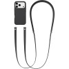 Usams Phone Lanyard ZB360 1.08-2.08m Black - (ZB360GS01)