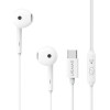 Usams Stereo Headphones EP-50 USB-C 1.2m White - (HSEP5001)