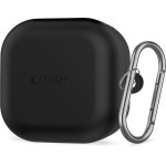 Tech-Protect Silicone Hook Samsung Galaxy Buds 4 / 4 Pro BLACK