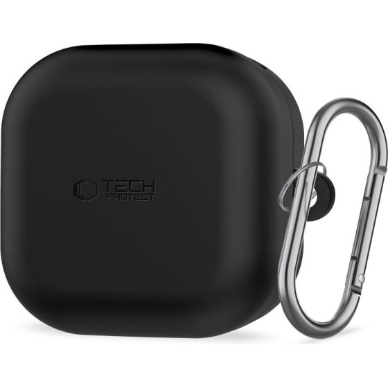 Tech-Protect Silicone Hook Samsung Galaxy Buds 4 / 4 Pro BLACK
