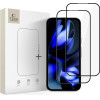 Tech-Protect Glass Fit+ 2-Pack Tempered Glass For Google Pixel 9A / 20A - Black - (29714-0)
